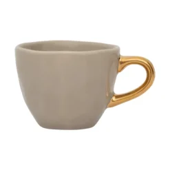 Tasse A Espresso Good Morning En Ceramique O 6,3 Cm - Gris