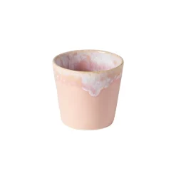 Tasse Espresso Grespresso En Gres Ceramique - Rose Clair