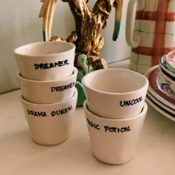 Tasse Expresso Drama Queen - Blanc