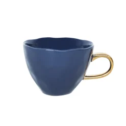 Tasse Expresso Good Morning En Porcelaine - Bleu Fonce
