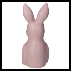 Vase Bunny - Rose - 9 Cm X 9 Cm X 22Cm