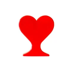 Vase Coeur - Rouge