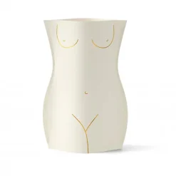 Vase Venus En Papier - Ivoire