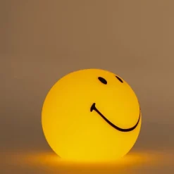 Veilleuse Smiley Jaune - Bundle Of Light - ? 12 Cm