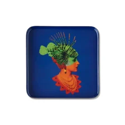 Vide-Poche Carre Rascaqueen En Fer - 15 X 15 Cm