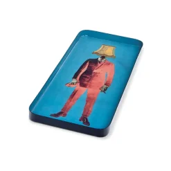 Vide-Poche Rectangulaire Lampaman En Fer - 12,5 28 Cm