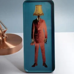 Vide-Poche Rectangulaire Lampaman En Fer - 12,5 28 Cm